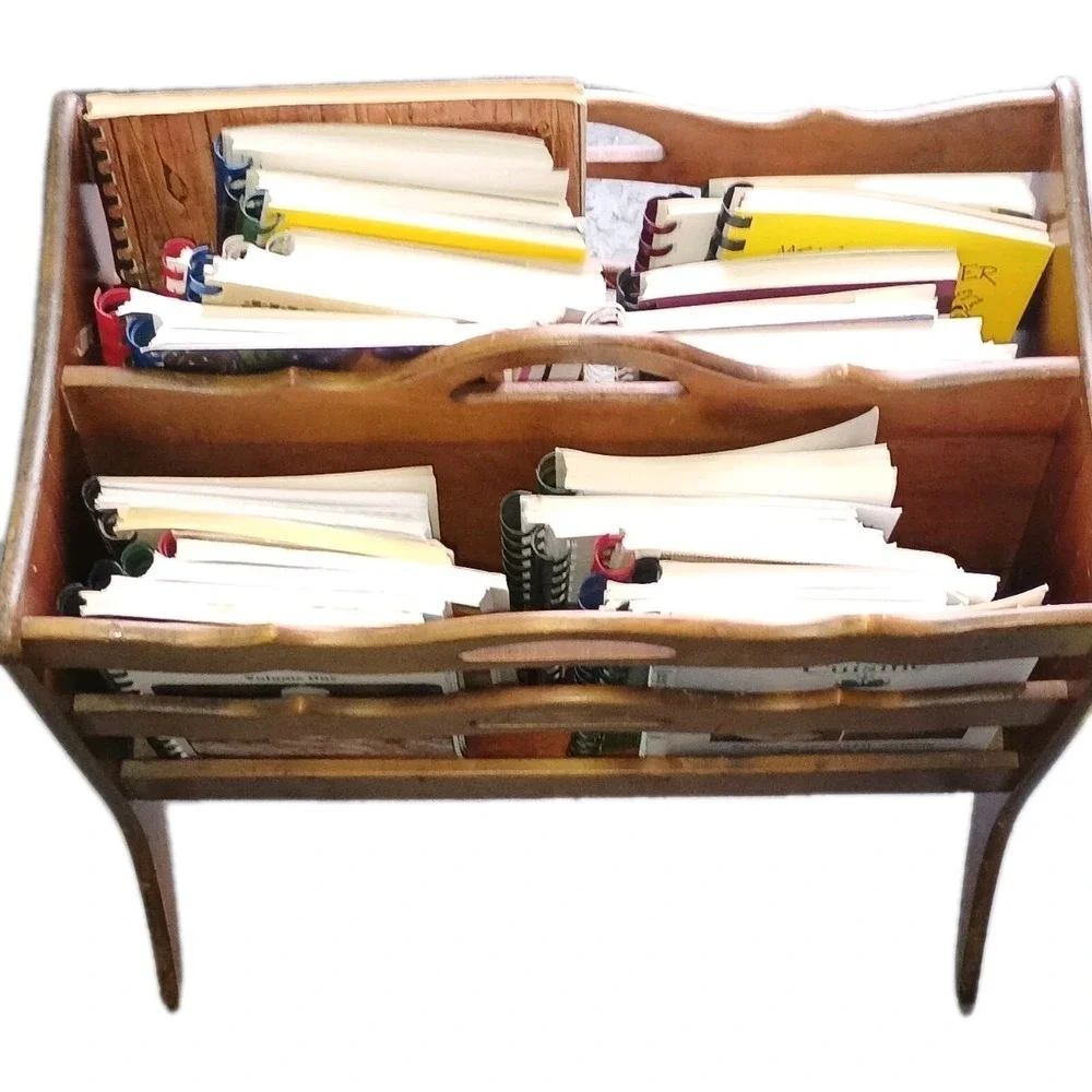 The Ferguson Brothers‎ Wooden Vintage Magazine Rack Stand